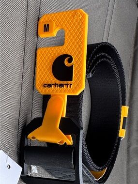 Carhartt NWT Ladder Lock Adjustable Belt Black. Bin 8 #6